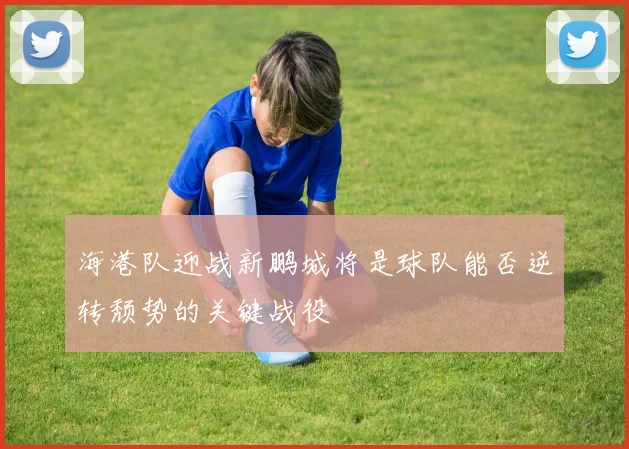 海港队迎战新鹏城将是球队能否逆转颓势的关键战役